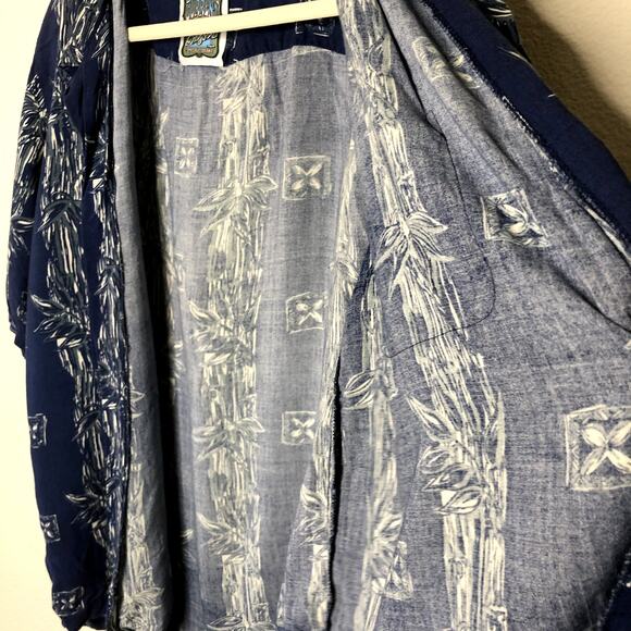 Ocean Current Vintage Hawaiian Shirt XL - Picture 6 of 9